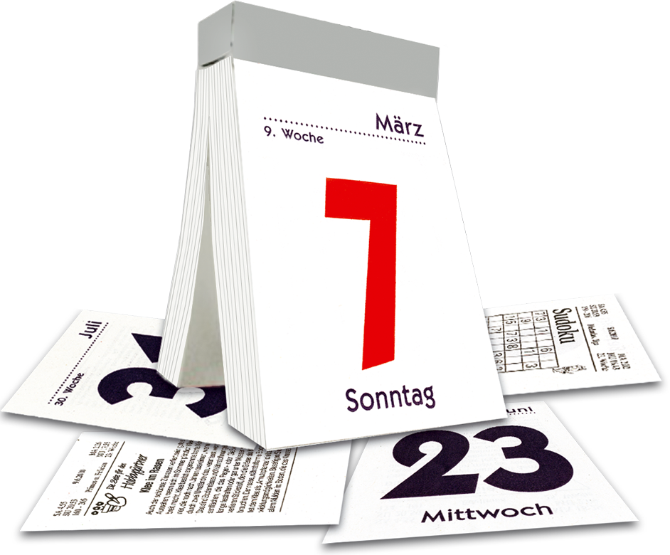 Tagesabreißkalender - Leykam