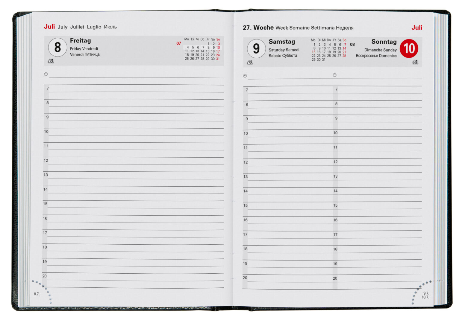  Tagestaschenkalender Classic Practic - Leykam Motiv 