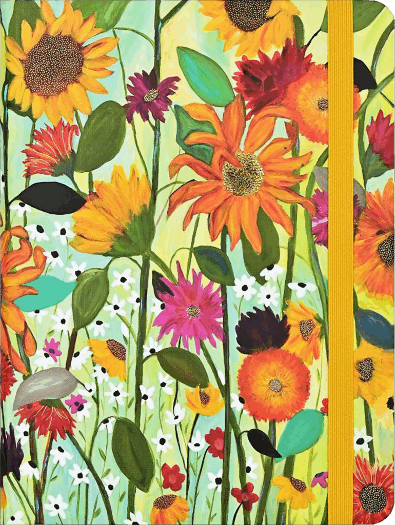 Peter Pauper Press Notizbuch Midi Classic Sunflowers liniert