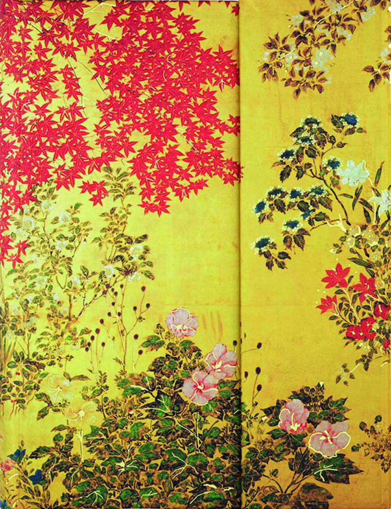 Peter Pauper Press Notizbuch mit Magnetverschluss Japan Design